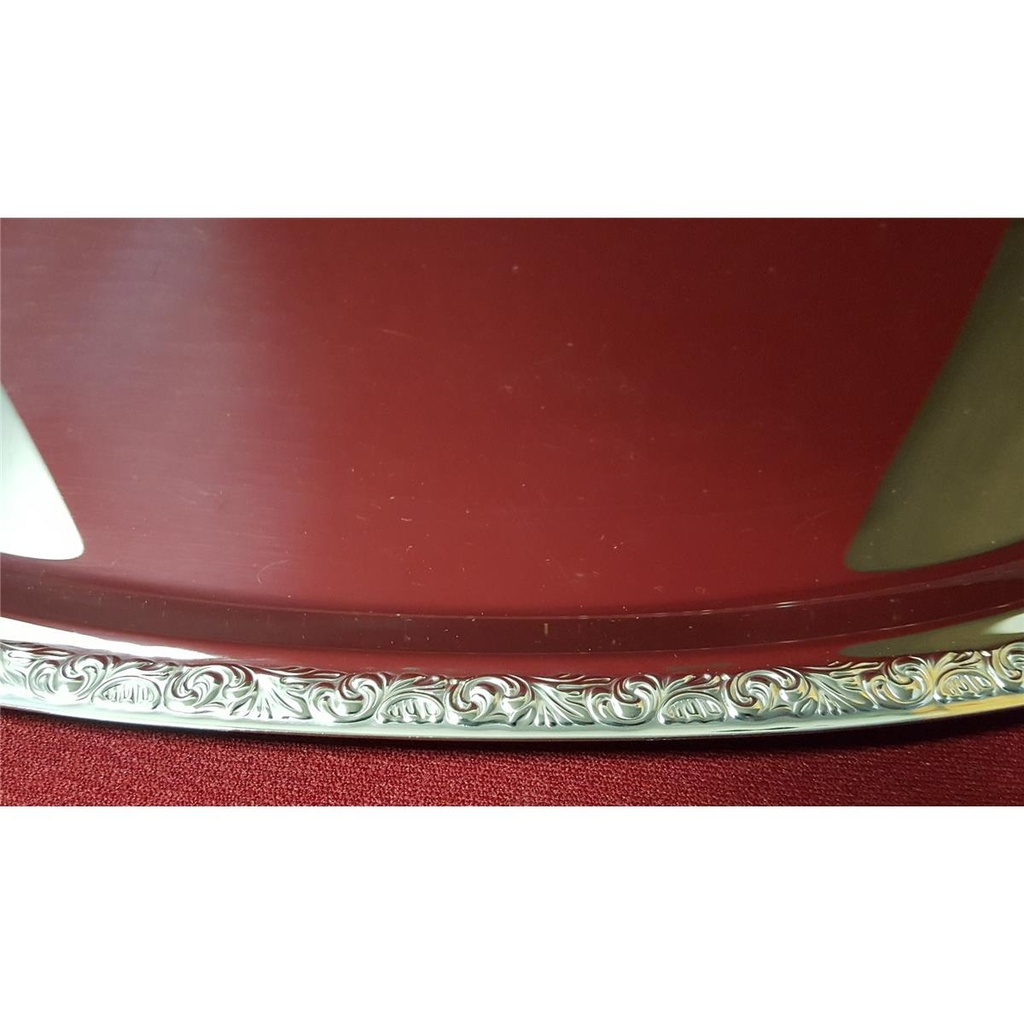 [45815430] Serviertablett 39x29 cm WMF Silber gebraucht - gut Bild 3
