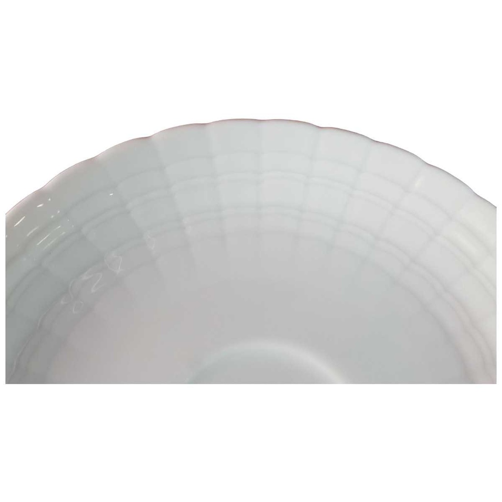 [45815453] Untertasse für Kaffee 13,8 cm Hutschenreuther Lucina Weiß gebraucht - sehr gut Bild 2