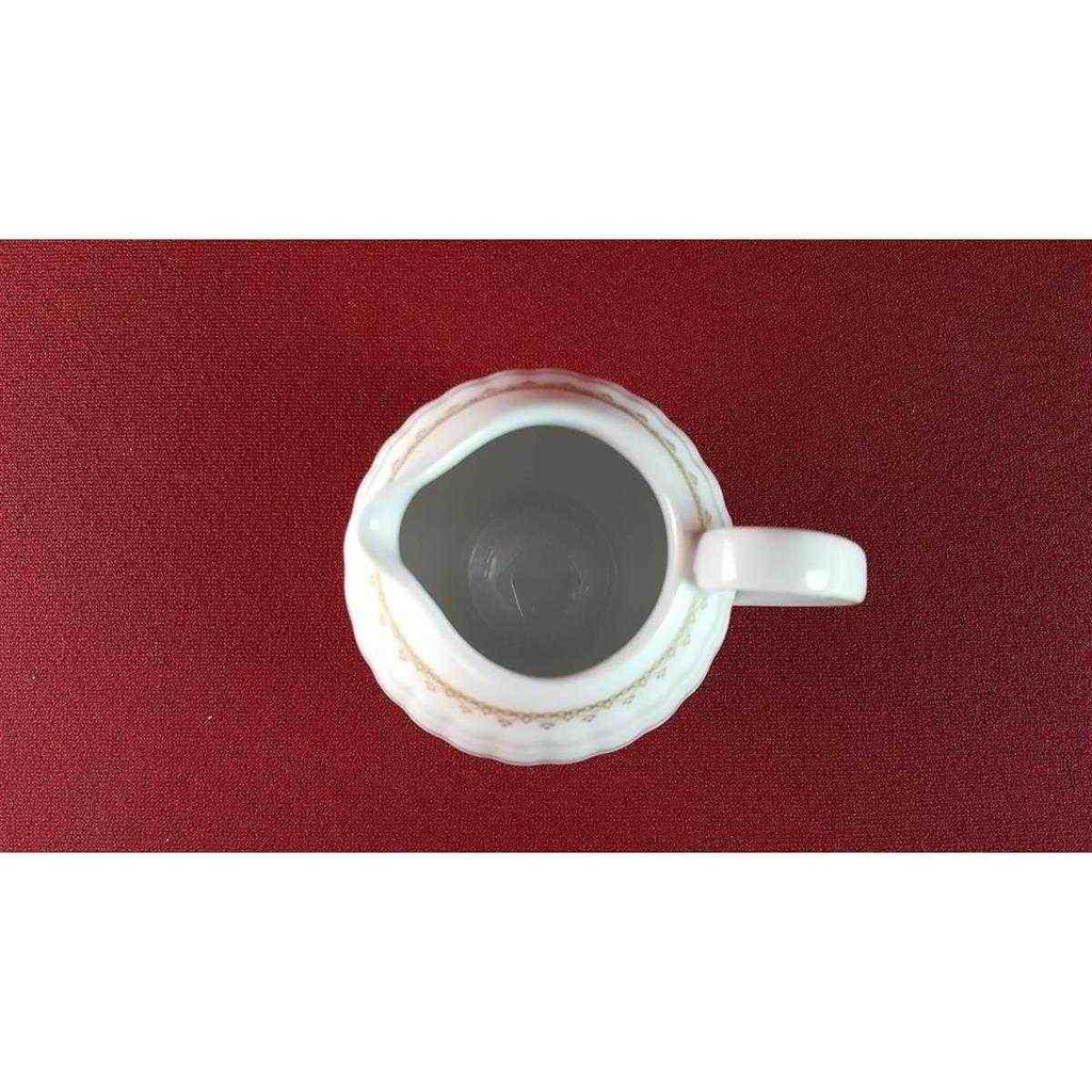[45815456] Milchkännchen Hutschenreuther Lucina Goldbordüre 1052 gebraucht - sehr gut Bild 5