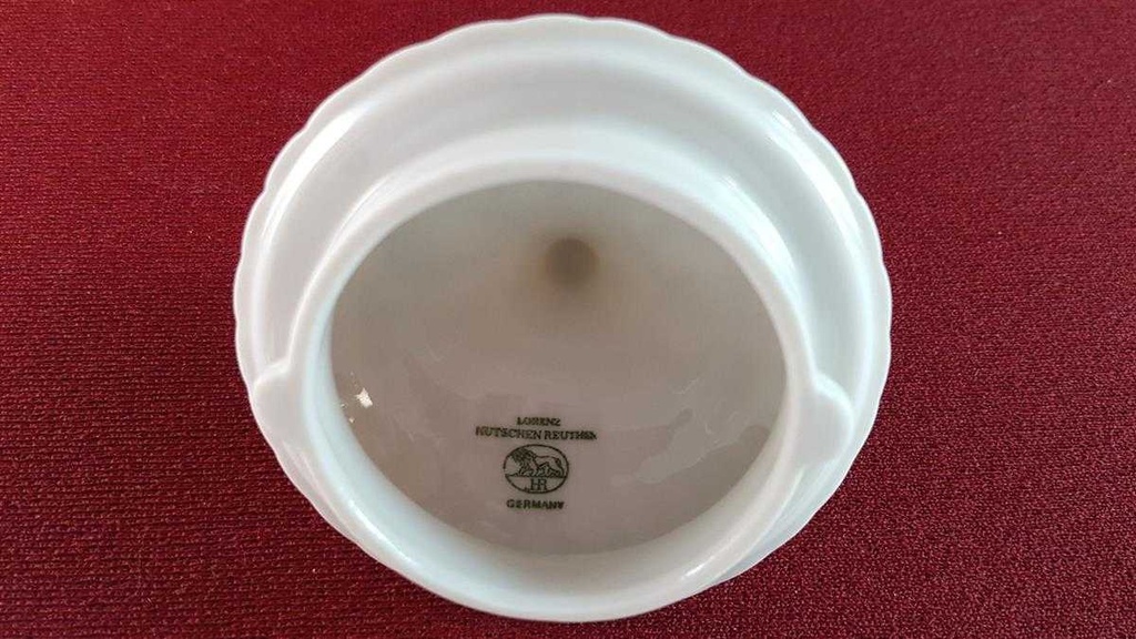 [45815457] Kaffeekanne 1,3 L Hutschenreuther Lucina Goldbordüre 1052 gebraucht - sehr gut Bild 7