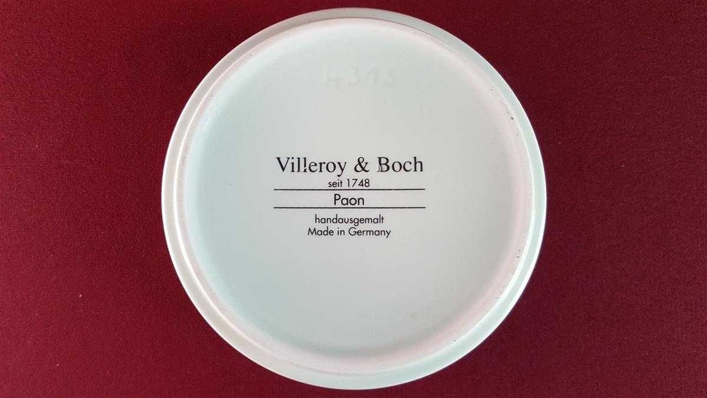 [45815460] Bonboniere Villeroy & Boch Paon gebraucht - sehr gut Bild 8
