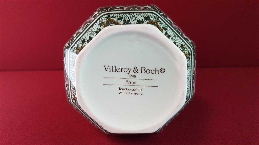 [45815465] Vase Dekorative 22 cm Villeroy & Boch Paon gebraucht - gut Bild 6