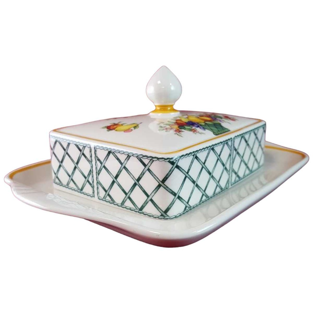 [45815467] Butterdose 2tlg Villeroy & Boch Basket gebraucht - gut Bild 2