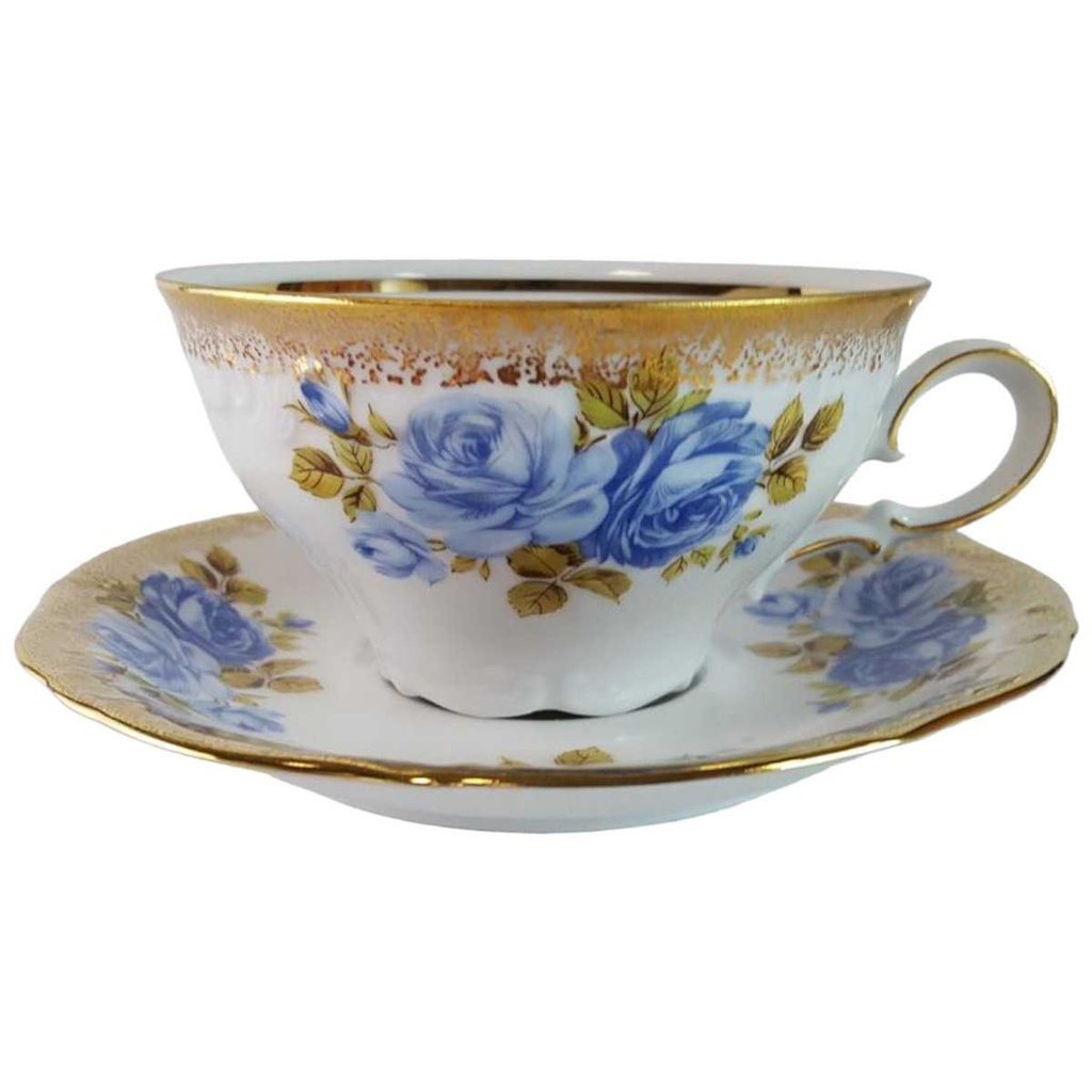 [45815481] Teetasse Sammeltasse Tasse Golddekor Winterling gebraucht - sehr gut Bild 2