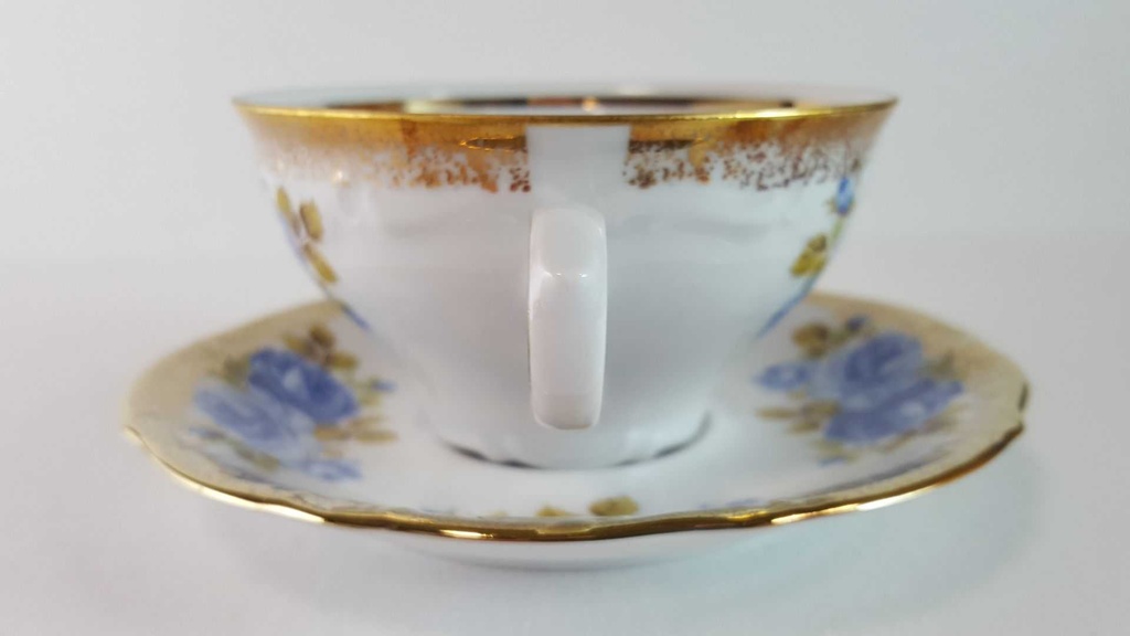 [45815481] Teetasse Sammeltasse Tasse Golddekor Winterling gebraucht - sehr gut Bild 5