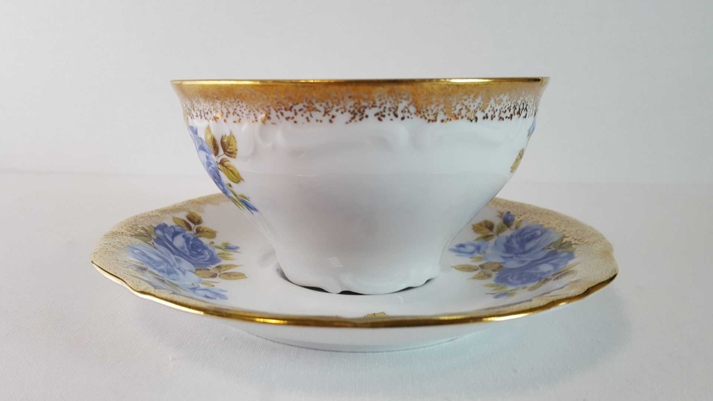 [45815481] Teetasse Sammeltasse Tasse Golddekor Winterling gebraucht - sehr gut Bild 7