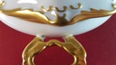 [45815487] Deckeldose Bonboniere Golddekor AK Kaiser Porzellan bunte Blumen Sonstiges gebraucht - defekt Bild 5