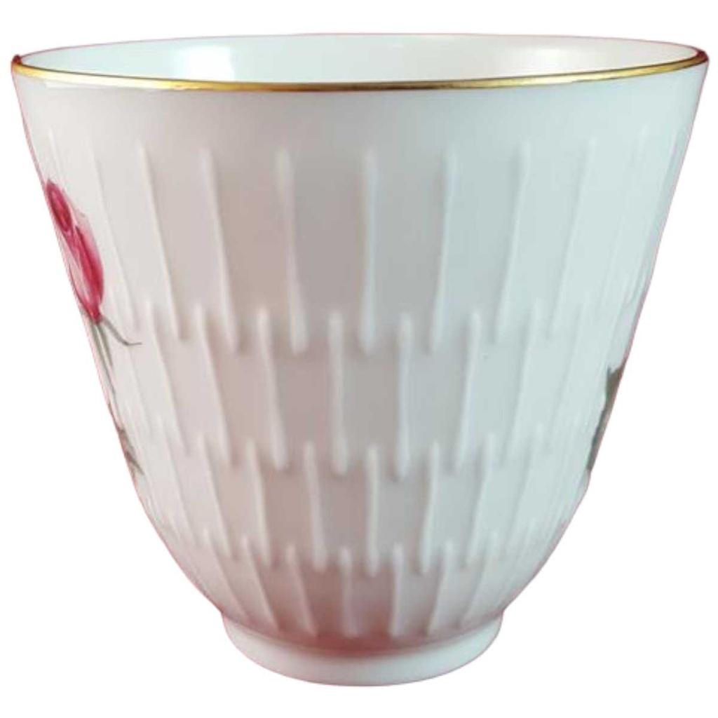 [45815494] Kaffeetasse Tasse Goldrand Hutschenreuther Apart Rosendekor gebraucht - sehr gut Bild 2