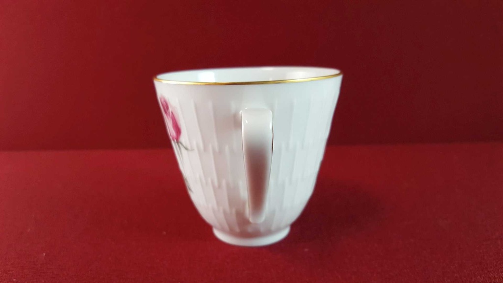 [45815494] Kaffeetasse Tasse Goldrand Hutschenreuther Apart Rosendekor gebraucht - sehr gut Bild 4