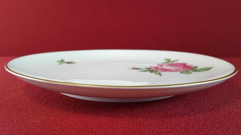 [45815498] Kuchenteller Goldrand 19,7 cm AK Kaiser Porzellan Alboth & Rosendekor mit 1531 gebraucht - gut Bild 3