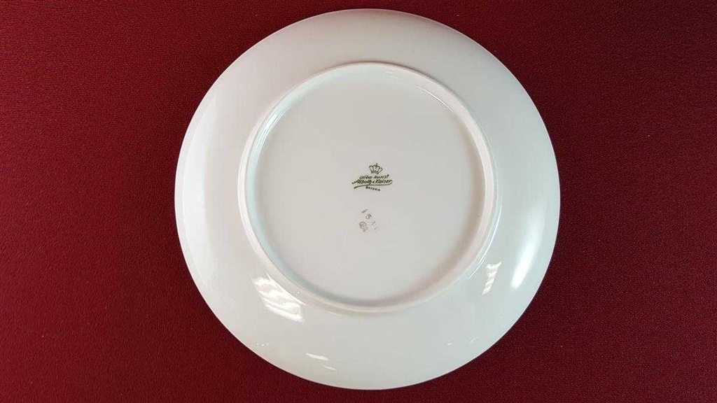 [45815498] Kuchenteller Goldrand 19,7 cm AK Kaiser Porzellan Alboth & Rosendekor mit 1531 gebraucht - gut Bild 4