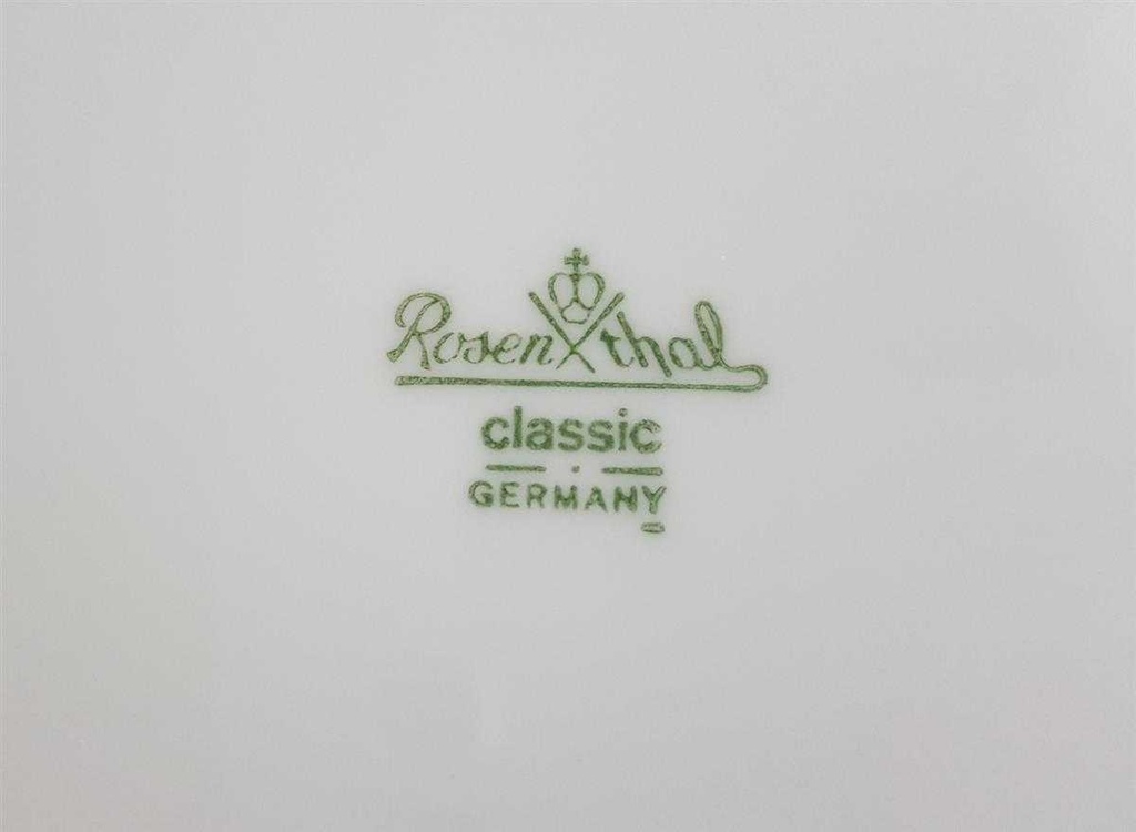 [4581550] Speiseteller Essteller 24,8 cm Rosenthal Maria Brombeere II. Wahl gebraucht - sehr gut Bild 4