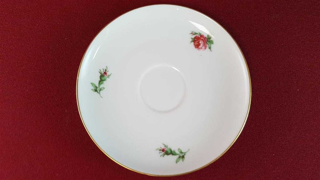 [45815500] Kaffeetasse mit Untertasse Tasse Goldrand AK Kaiser Porzellan Alboth & Rosendekor 1531 gebraucht - sehr gut Bild 6