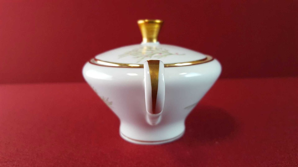 [45815517] Zuckerdose Edelstein Bavaria Wakefield Muster gebraucht - gut Bild 4