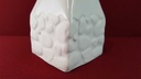 [45815524] Vase Blumenvase 18,3 cm Sgrafo Modern Einzelteile Weiß gebraucht - gut Bild 3