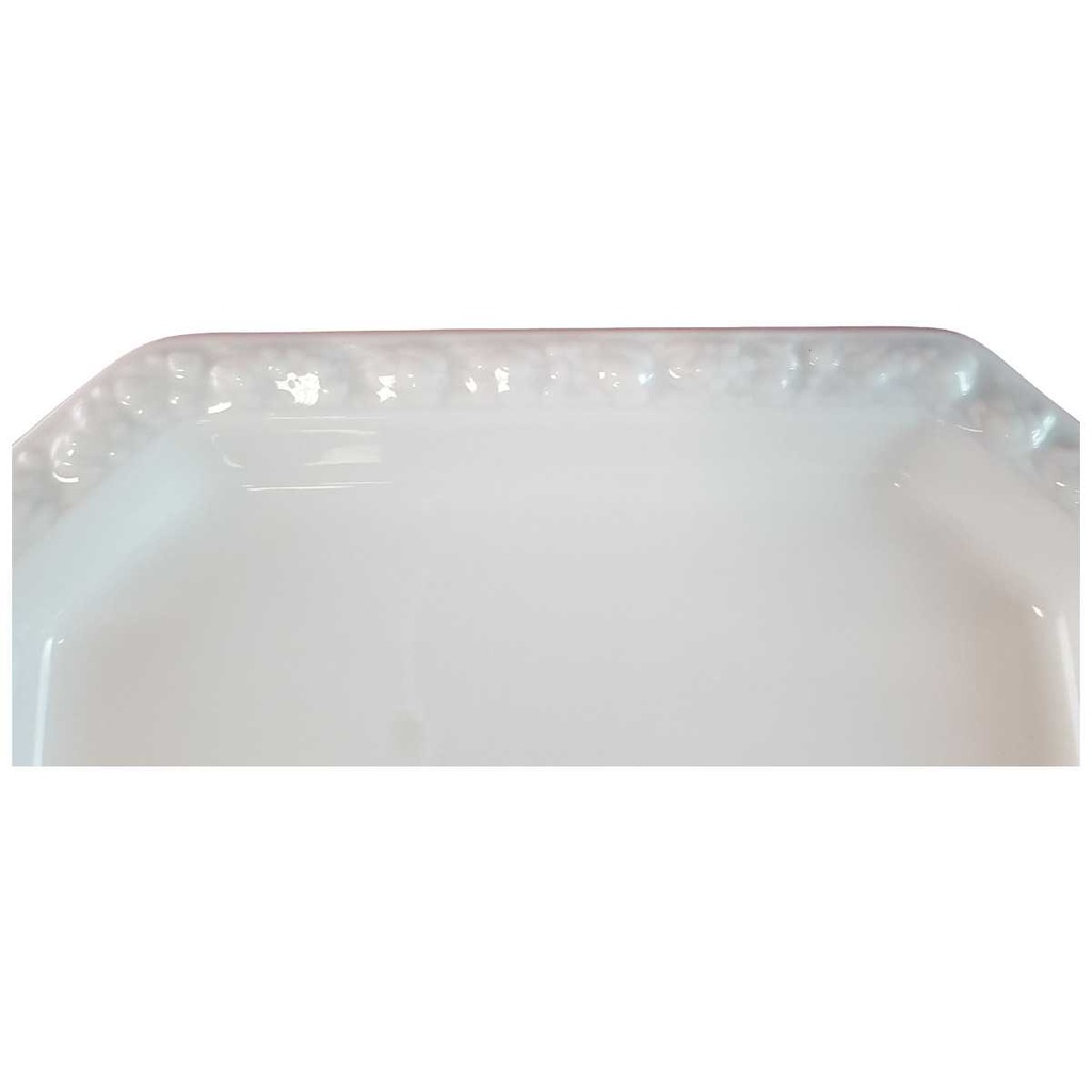 [2119108] Beilagenplatte klein 16,4x10,2 cm Rosenthal Maria Weiß gebraucht - gut Bild 2