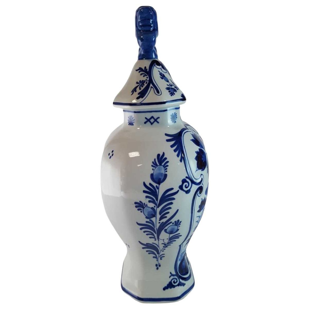 [45815551] Deckelvase De Fles Porceleyne gebraucht - sehr gut Bild 2