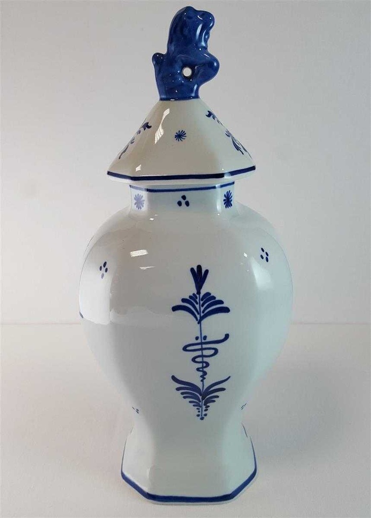 [45815551] Deckelvase De Fles Porceleyne gebraucht - sehr gut Bild 3