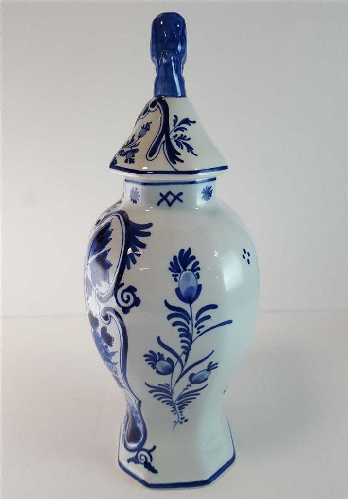 [45815551] Deckelvase De Fles Porceleyne gebraucht - sehr gut Bild 4