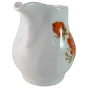 [45815559] Milchkännchen Winterling Kirchenlamitz Rillenrelief Orange Blume gebraucht - sehr gut Bild 2