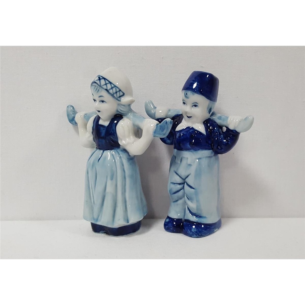 [45815561] Holländische Wasserträger Mädchen und Junge 2 Figuren Bild 4