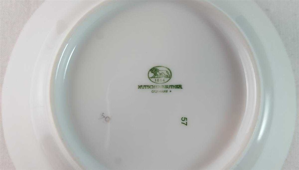 [45815566] Untertasse für Kaffee ohne Spiegel 14 cm Hutschenreuther Maria Theresia Mirabell Bild 3