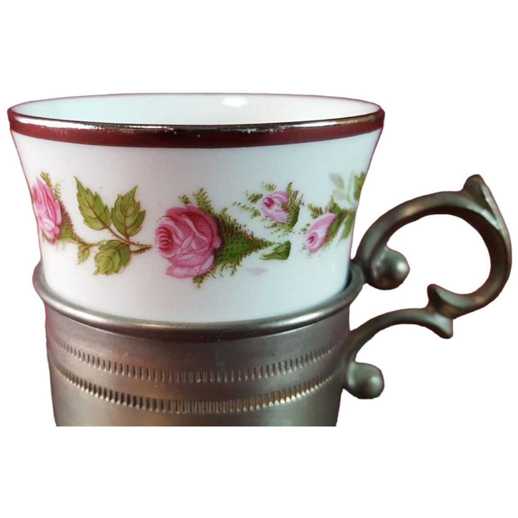 [45815575] Mokkatasse mit Untertasse Tasse Espressotasse 3tlg Bareuther Waldsassen gebraucht - gut Bild 2