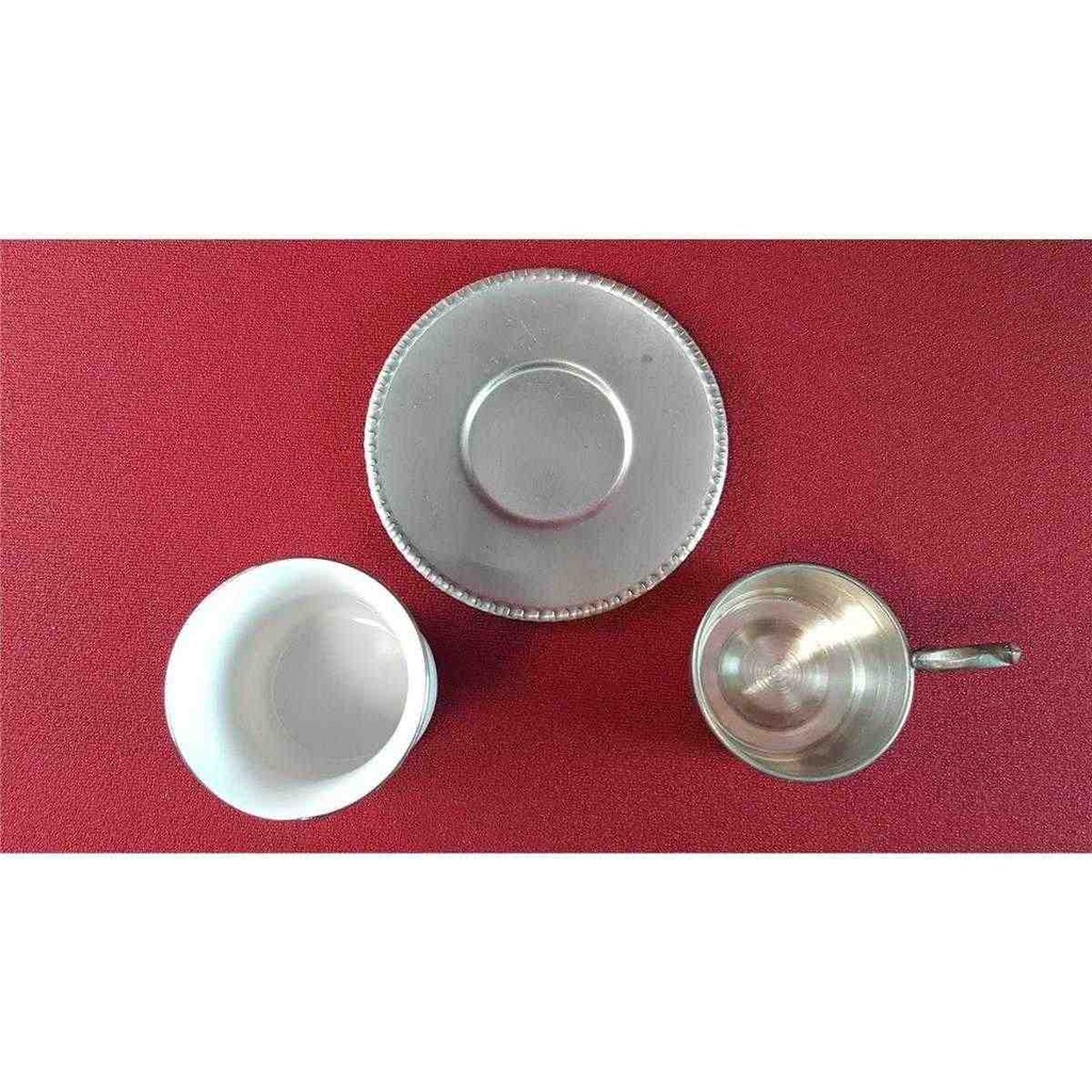 [45815576] Mokkatasse mit Untertasse Tasse Espressotasse 3tlg Bareuther Waldsassen gebraucht - gut Bild 4