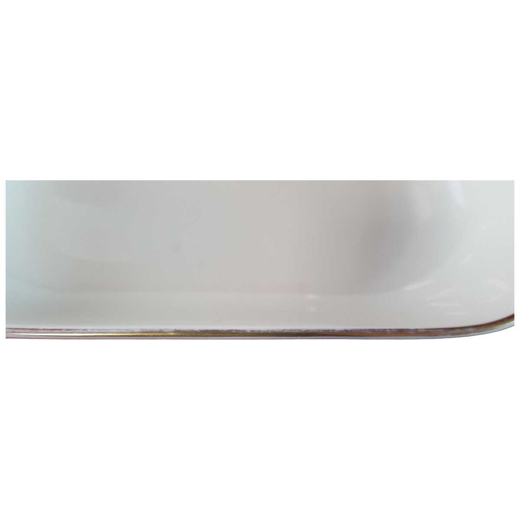 [45815578] Schüssel Servierschüssel mit Griffen Goldrand Rosenthal Helena Beige gebraucht - gut Bild 2