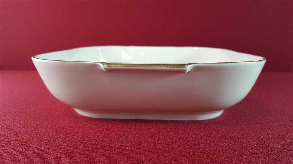 [45815578] Schüssel Servierschüssel mit Griffen Goldrand Rosenthal Helena Beige gebraucht - gut Bild 4
