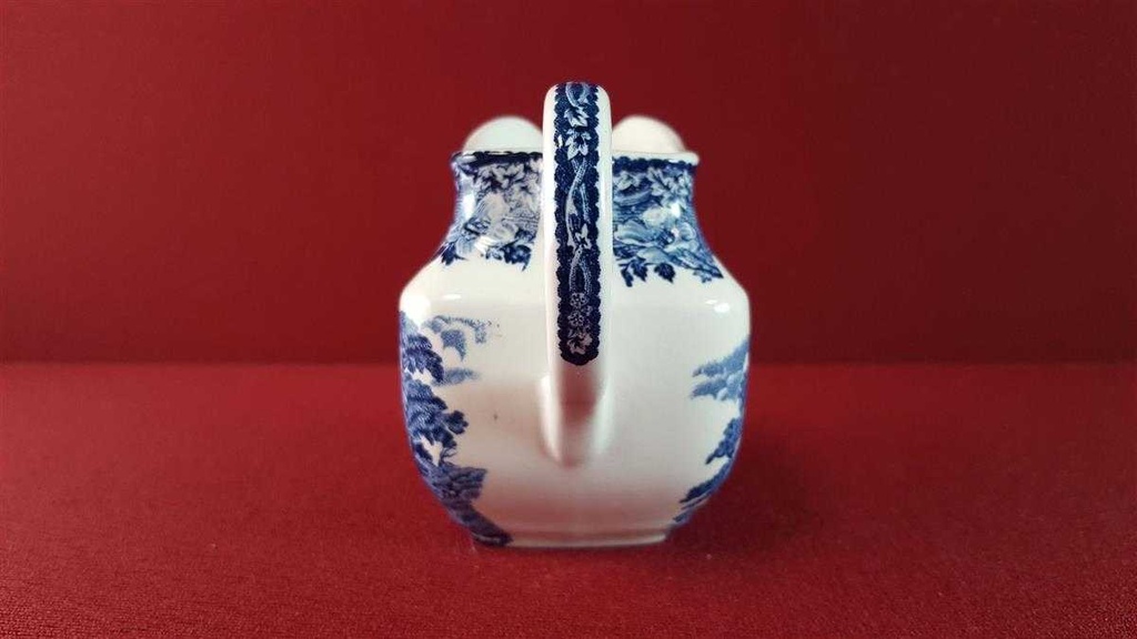 [45815586] Milchkännchen Enoch Wedgwood Woodland Blau gebraucht - gut Bild 4