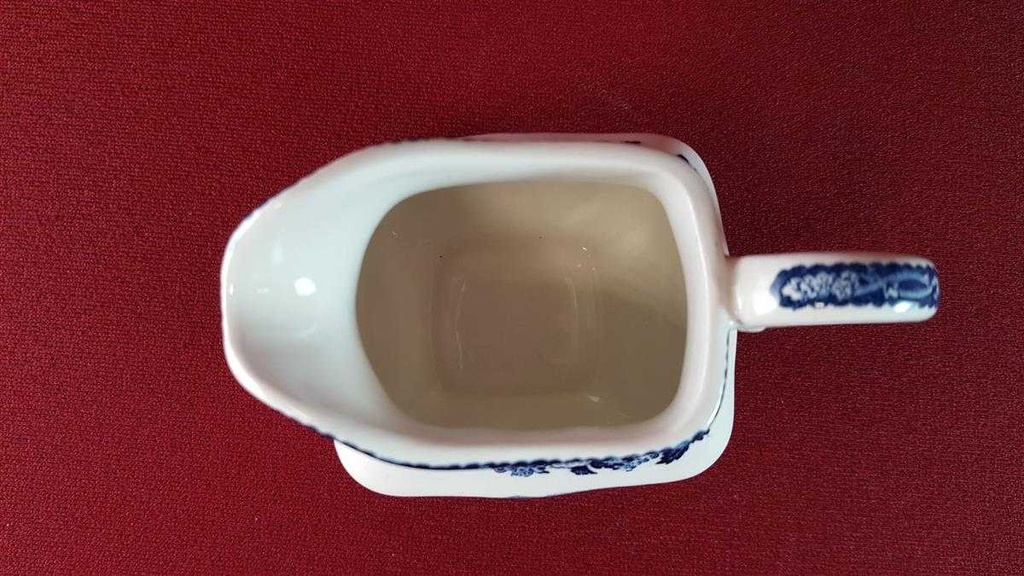 [45815586] Milchkännchen Enoch Wedgwood Woodland Blau gebraucht - gut Bild 5