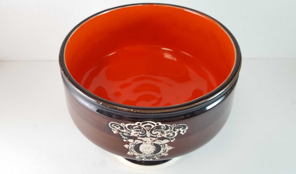 [45815599] Schale auf Fuß Konfektschale 18,5 cm Schramberg Adlon Weiß gebraucht - gut Bild 3