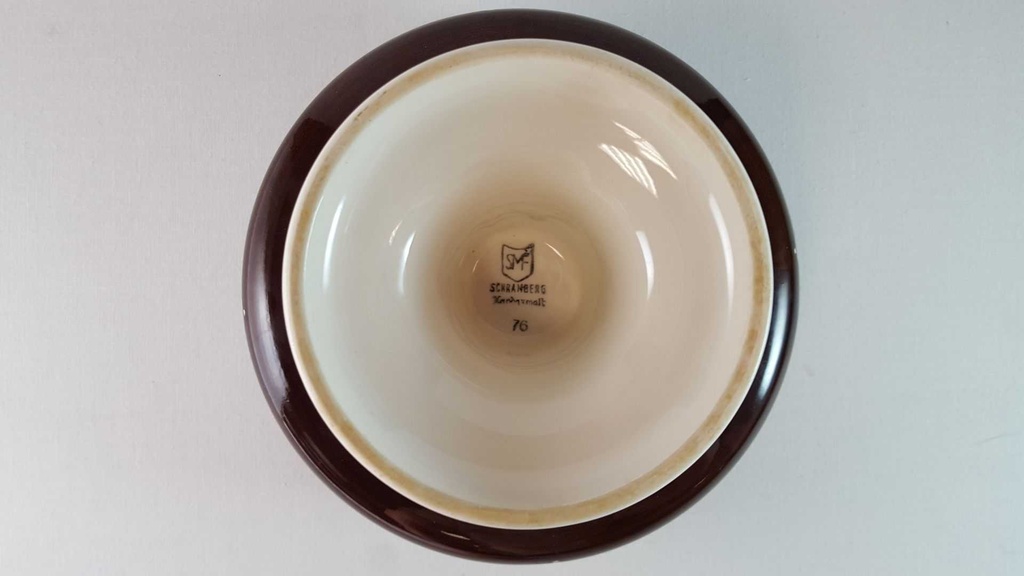 [45815599] Schale auf Fuß Konfektschale 18,5 cm Schramberg Adlon Weiß gebraucht - gut Bild 5