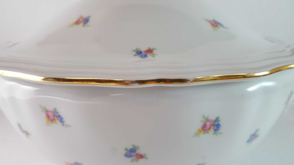 [45815601] Suppenterrine Bavaria 3,3 L Rheinkrone Streublume gebraucht - gut Bild 2