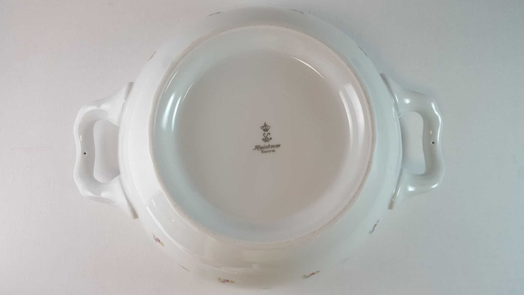 [45815601] Suppenterrine Bavaria 3,3 L Rheinkrone Streublume gebraucht - gut Bild 11