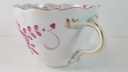 [45815610] Kaffeetasse Tasse Meissen Neuer Ausschnitt Indische Malerei Purpur II. Wahl gebraucht - sehr gut Bild 3