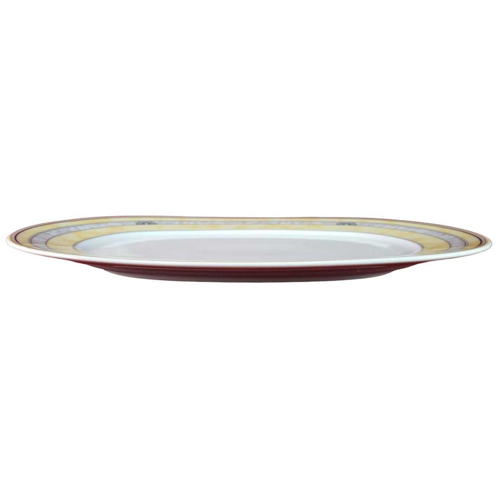 [45815650] Servierplatte 31,4x21,5 cm Tirschenreuth Diplomat Bouquet gebraucht - gut Bild 2