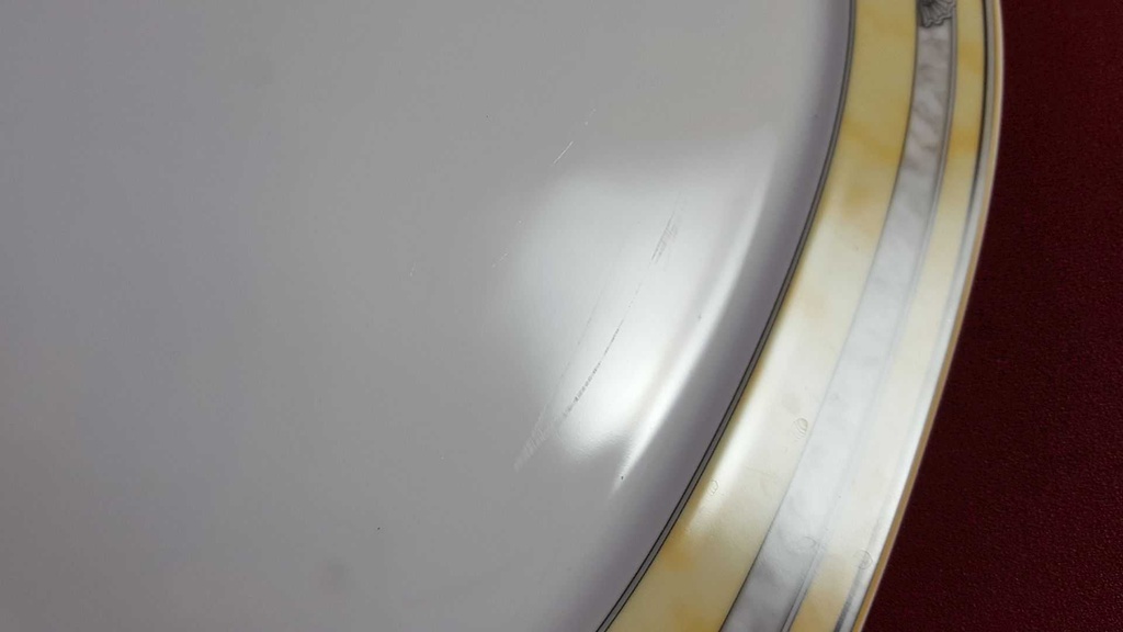 [45815650] Servierplatte 31,4x21,5 cm Tirschenreuth Diplomat Bouquet gebraucht - gut Bild 5