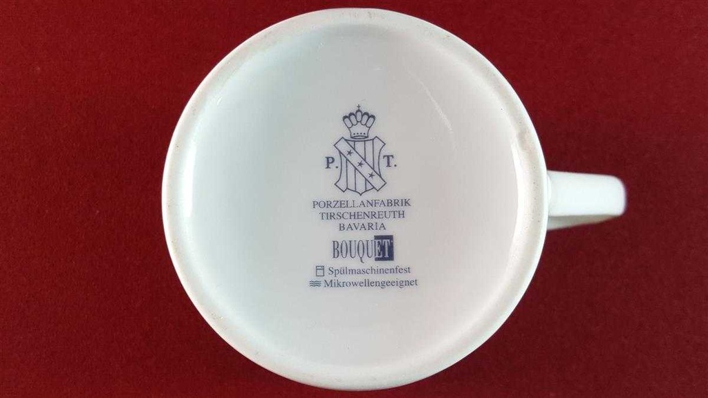 [45815654] Tasse Tirschenreuth Diplomat Bouquet gebraucht - gut Bild 7