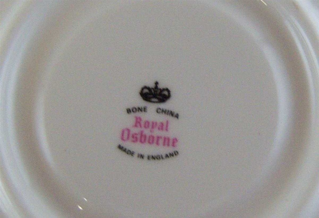 [4581566] Untertasse für Kaffee Goldrand Golddekor 13,8 cm Royal Osborne gebraucht - sehr gut Bild 3