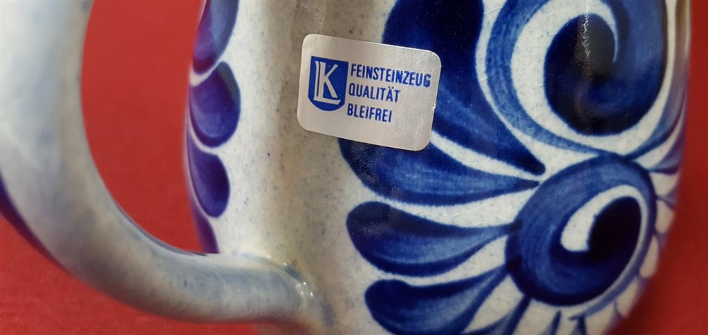 [45815677] Krug Saftkrug Milchkrug 12,5 cm LK Feinsteinzeug gebraucht - sehr gut Bild 7