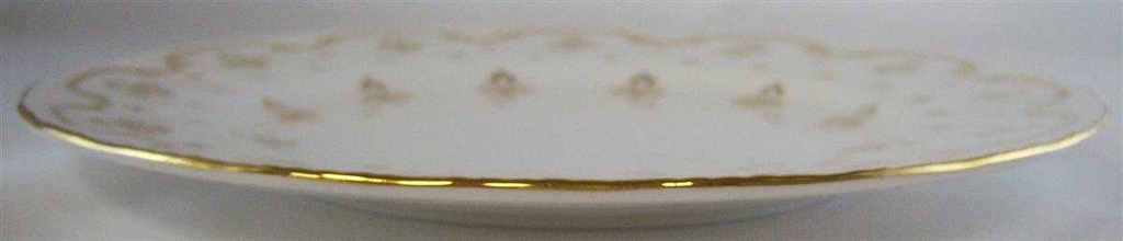 [4581568] Kuchenteller Dessertteller Frühstücksteller Golddekor 20,3 cm Royal Osborne gebraucht - gut Bild 2