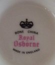 [4581568] Kuchenteller Dessertteller Frühstücksteller Golddekor 20,3 cm Royal Osborne gebraucht - gut Bild 3