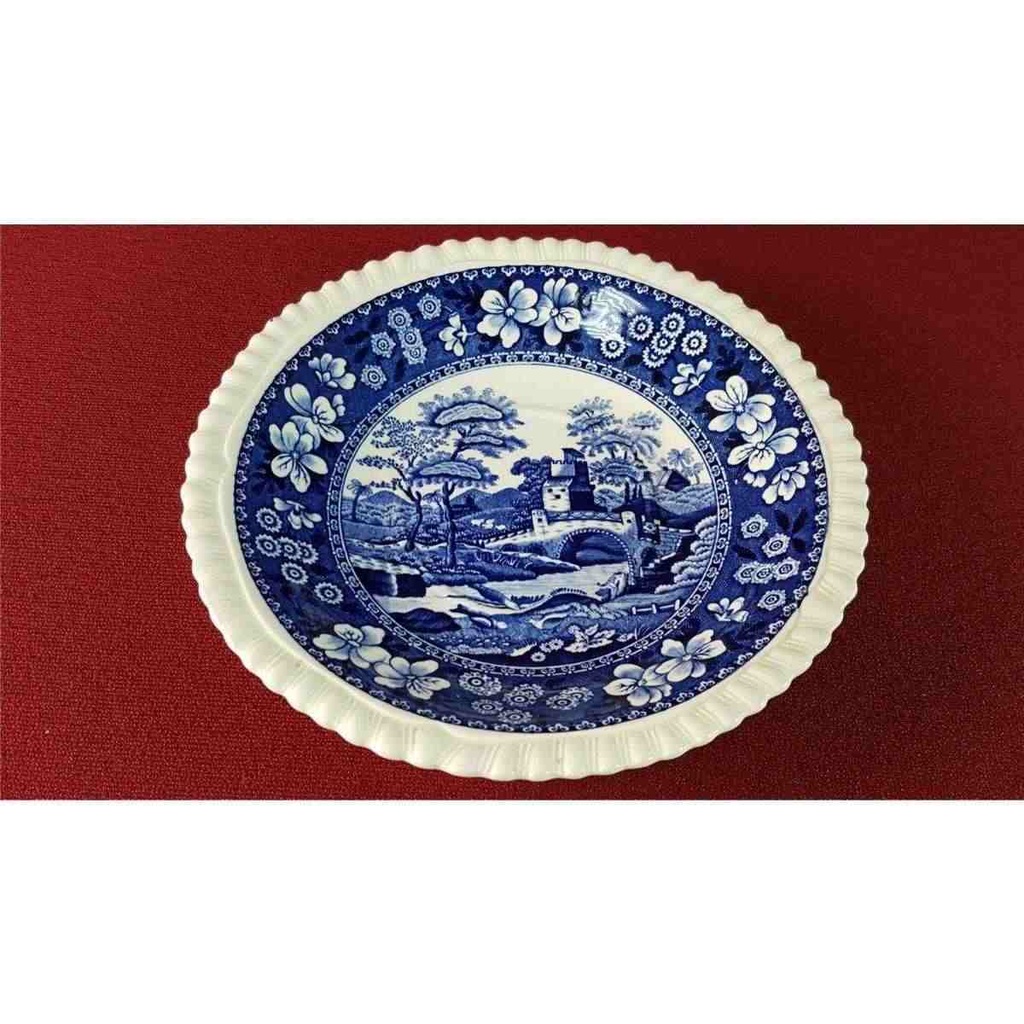 [45815680] Untertasse für Kaffee 14,9 cm Spode Copeland Blue Tower gebraucht - akzeptabel Bild 3