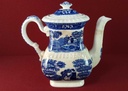 [45815690] Kaffeekanne Kanne 0,8 L Spode Copeland Blue Tower gebraucht - akzeptabel Bild 4