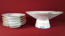 [45815694] Fußschale Snackteller Goldrand Fürstenberg B632 gebraucht - gut Bild 7