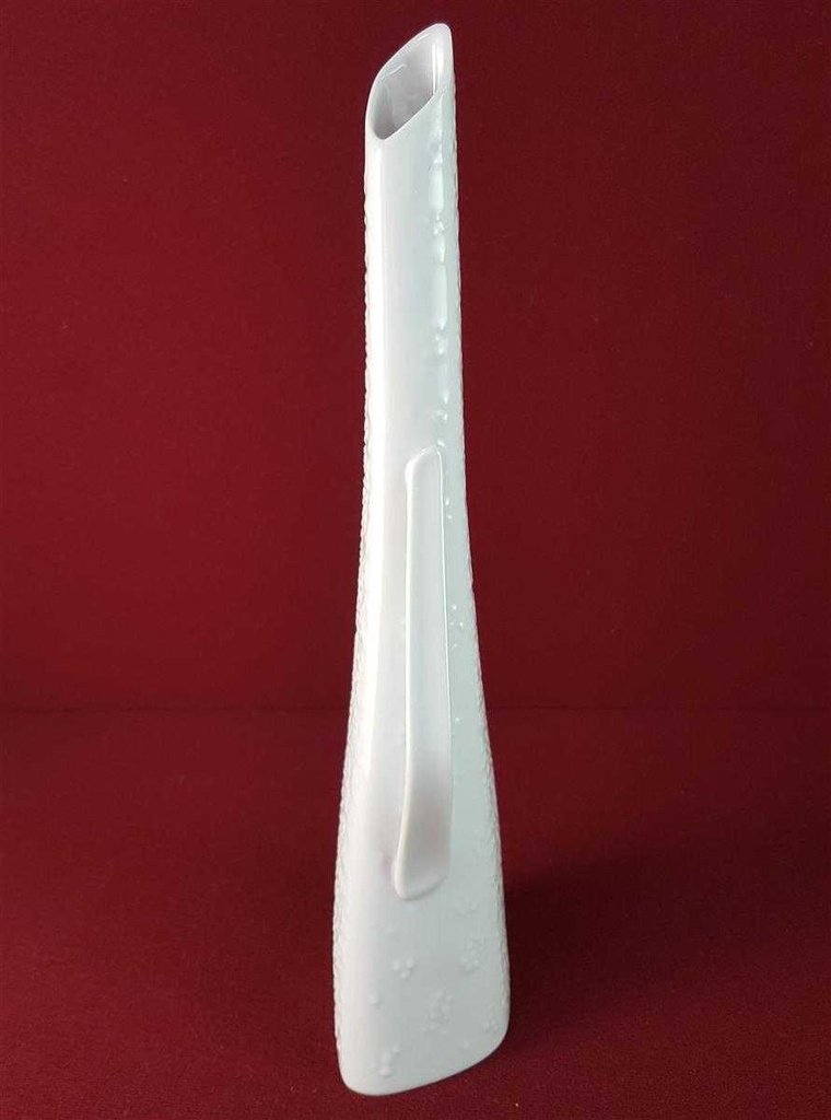 [45815695] Vase Henkelvase 26 cm Hutschenreuther Weiß Selb gebraucht - akzeptabel Bild 4