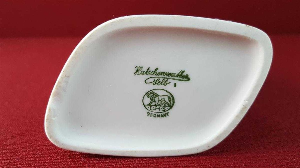 [45815695] Vase Henkelvase 26 cm Hutschenreuther Weiß Selb gebraucht - akzeptabel Bild 6