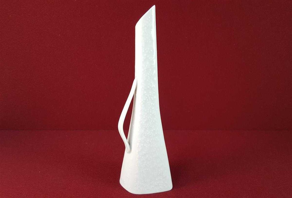 [45815696] Vase Henkelvase 21 cm Hutschenreuther Weiß gebraucht - akzeptabel Bild 3